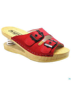 Brigitte ravel spring mule bois snake red 41