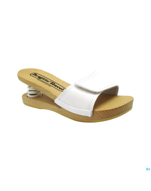Brigitte ravel spring mule bois fish white 41