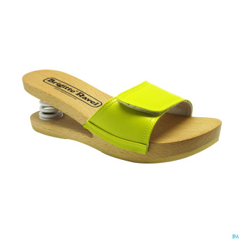 Brigitte ravel spring mule bois fish yellow 37