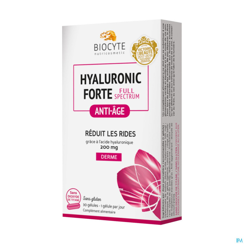 Biocyte hyaluronic forte full spectrum    caps  30