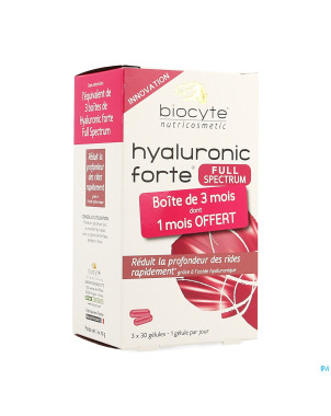 Biocyte hyaluronic forte full spectrum    caps  90
