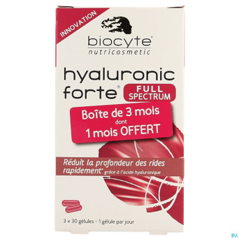 Biocyte hyaluronic forte full spectrum    caps  90