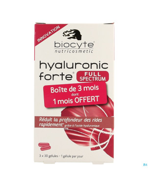 Biocyte hyaluronic forte full spectrum    caps  90