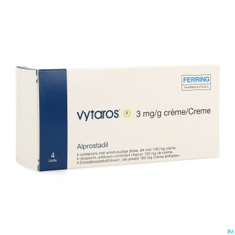 Vytaros 3mg/g creme container 4 x 100mg