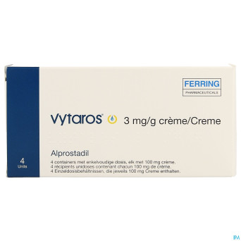 Vytaros 3mg/g creme container 4 x 100mg