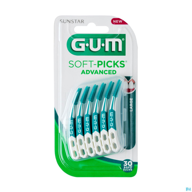 Gum softpicks brosse.interdent. ad. large 30  651m