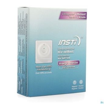 Insti autotest vih single test kit