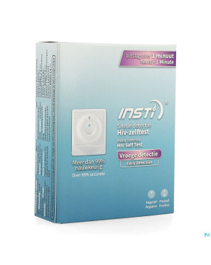 Insti autotest vih single test kit