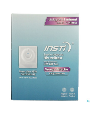 Insti autotest vih single test kit