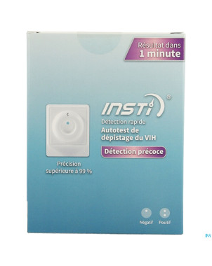 Insti autotest vih single test kit