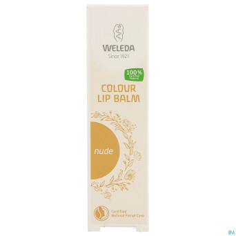 Weleda colour lip balm nude    10ml
