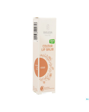 Weleda colour lip balm rose    10ml
