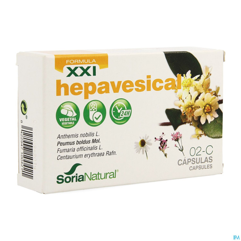 Soria 2-c hepavesical xxi   caps 30