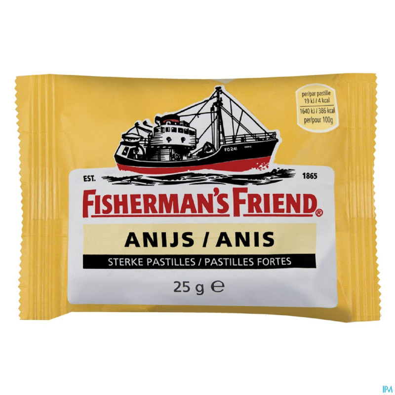 Fisherman's friend anis    comp suc.  25g