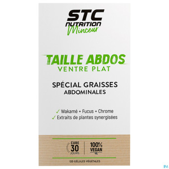 Stc nutrition taille abdos ventre plat    caps 120