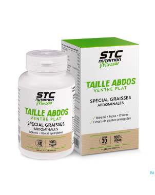Stc nutrition taille abdos ventre plat    caps 120