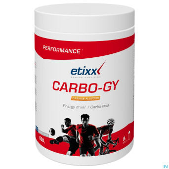 Etixx carbo gy orange pdr pot 560g