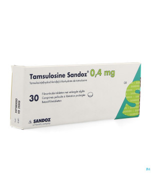 Tamsulosine sandoz 0,4mg lib.prol. comp pell  30