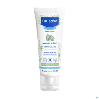 Mustela bb hydra creme visage nf tube 40ml