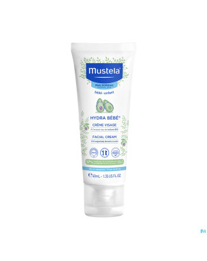 Mustela bb hydra creme visage nf tube 40ml