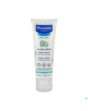 Mustela bb hydra creme visage nf tube 40ml