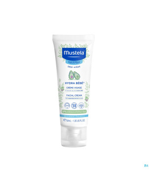 Mustela bb hydra creme visage nf tube 40ml