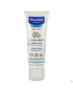 Mustela bb hydra creme visage nf tube 40ml