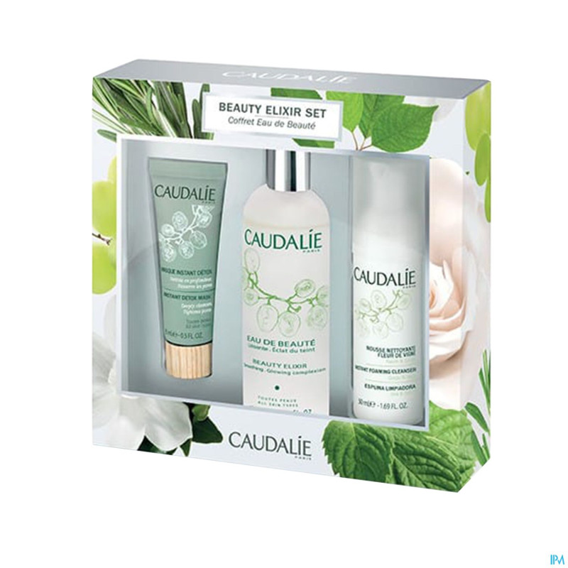 Caudalie coffret noel beauty elixir