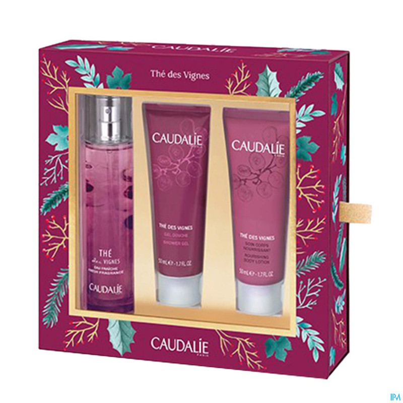 Caudalie coffret noel the vignes 2017