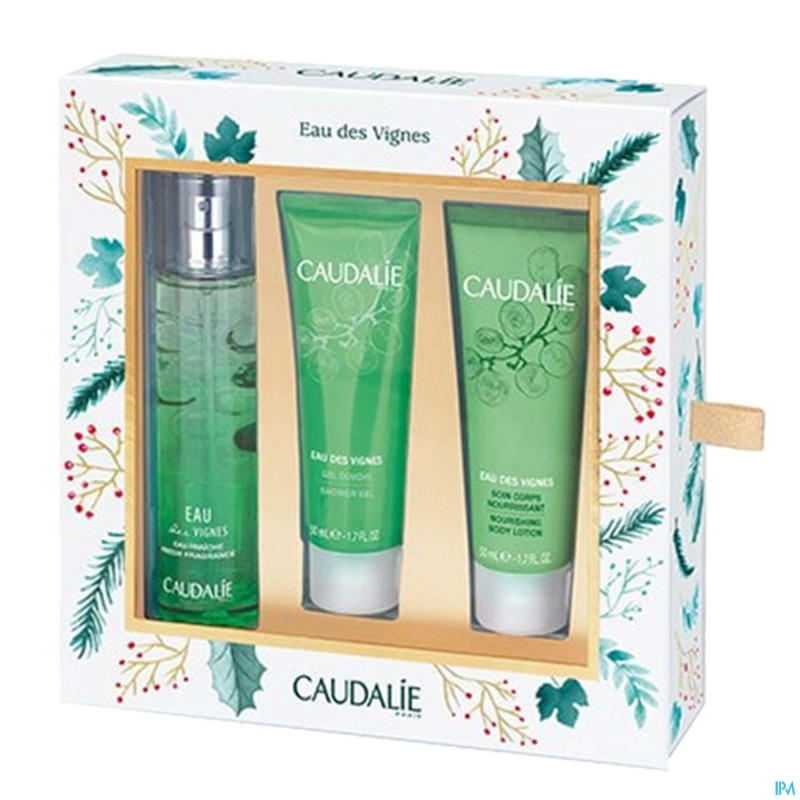Caudalie coffret noel eau vignes 2017