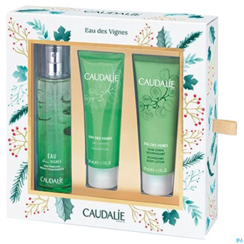 Caudalie coffret noel eau vignes 2017