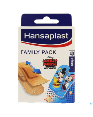 Hansaplast pansement family pack    strips 40