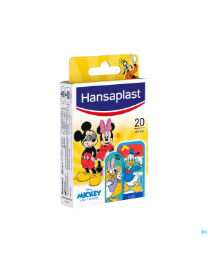 Hansaplast pansement mickey & friends    strips 20
