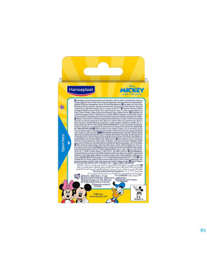 Hansaplast pansement mickey & friends    strips 20