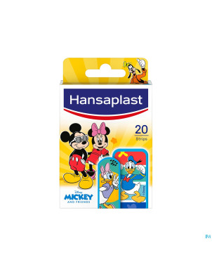 Hansaplast pansement mickey & friends    strips 20