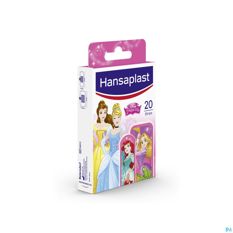 Hansaplast pansement princess    strips 20