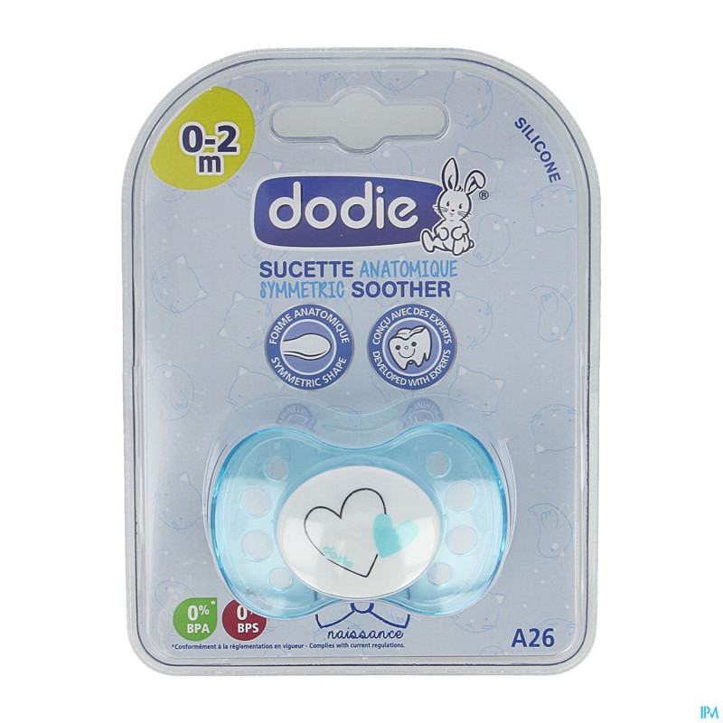 Dodie sucette 0-2m naissance garcon    a26