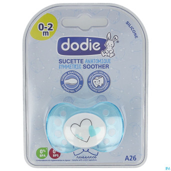 Dodie sucette 0-2m naissance garcon    a26
