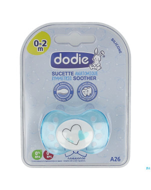 Dodie sucette 0-2m naissance garcon    a26