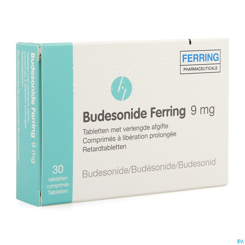 Budesonide ferring lib.prolongee comp 30 x 9mg