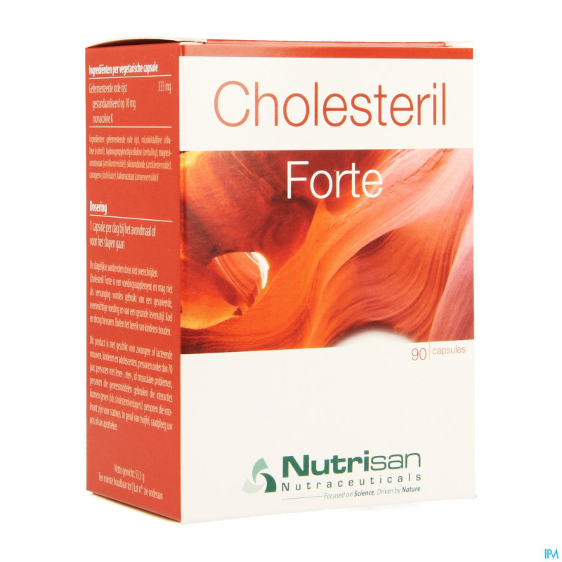 Cholesteril forte    v-caps  90   nutrisan