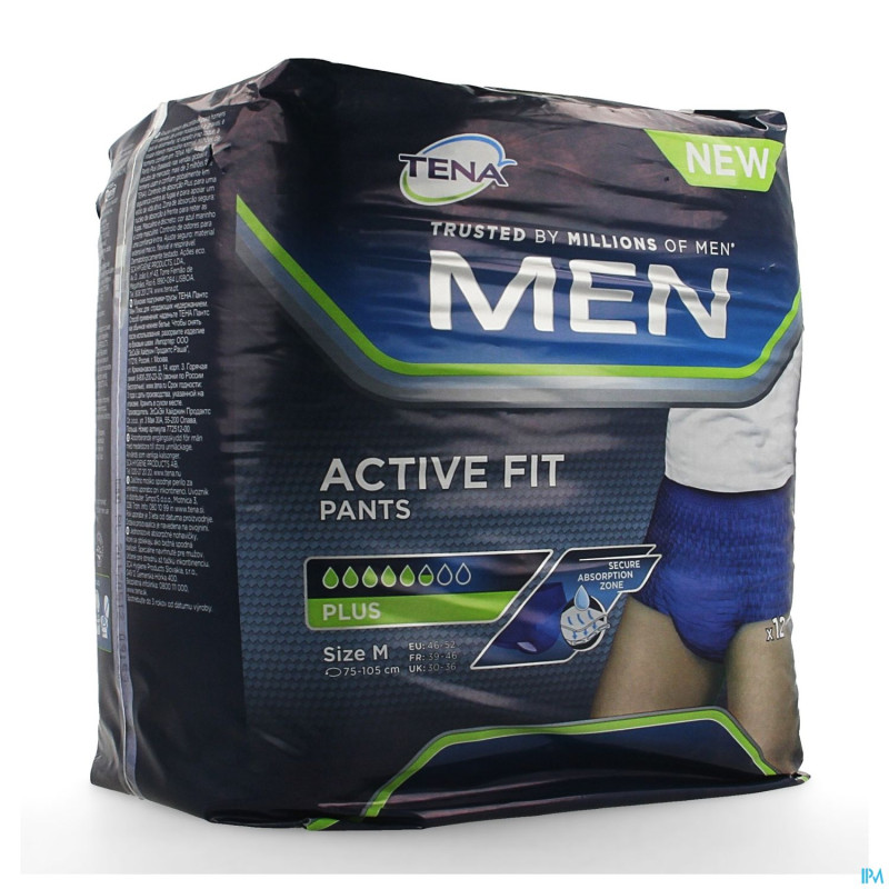 Tena men pants plus medium 12    772512