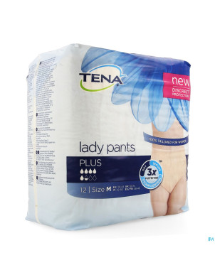 Tena lady pants plus medium 12    782512