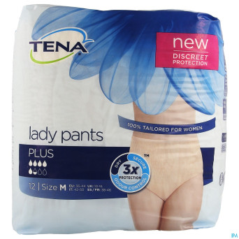 Tena lady pants plus medium 12    782512