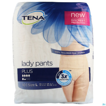 Tena lady pants plus large 10    782610