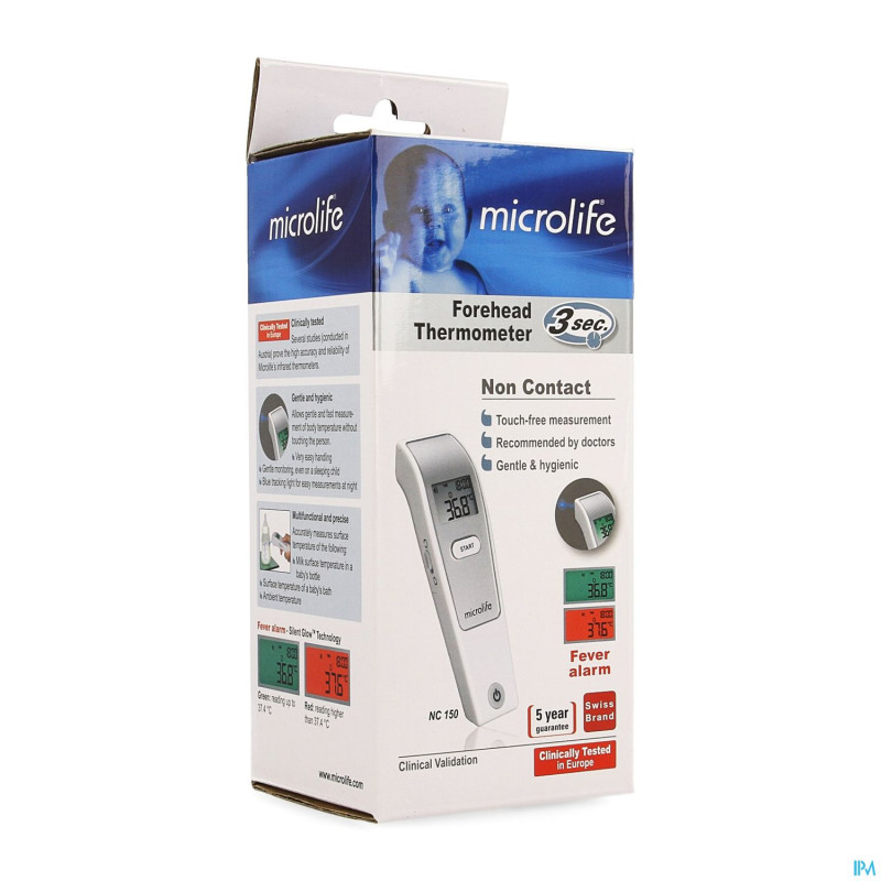 Microlife nc150 thermometre non contact    otc sol