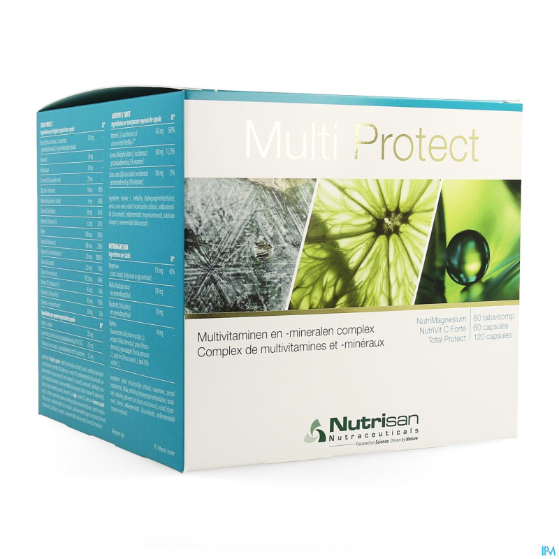 Multi protect nutri-mg.comp 60+v-caps 180 nutrisan