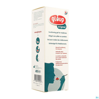 Gloup original strawberry banana    tube 150ml