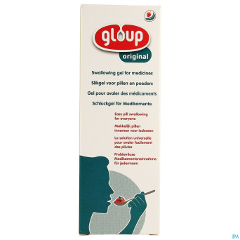 Gloup original strawberry banana    tube 150ml