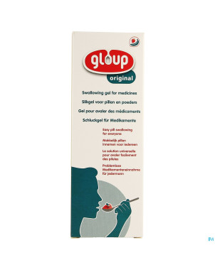 Gloup original strawberry banana    tube 150ml